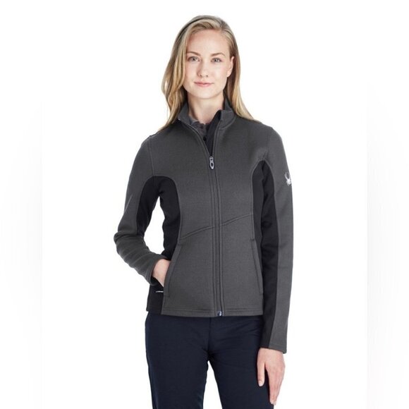 NWOT  Spyder Constant Burgundy Full-Zip Fleece Jacket Ladies L - Picture 3 of 14